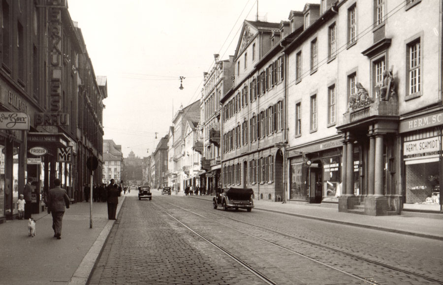 Historisches Foto unseres Geschäfts von 1905 bis 1941