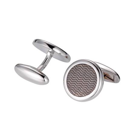 Victor Mayer - Manschettenknöpfe Silber Email-Lack, 49358/00/00/AN/500